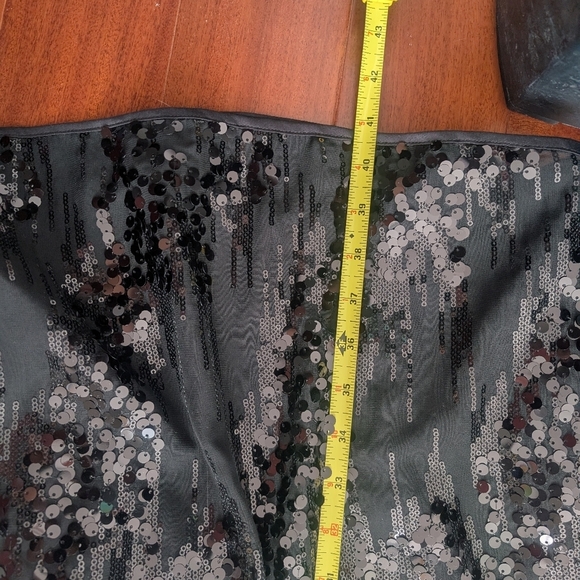 RW&Co - Sequin Dress - V-neck - Black - Picture 6 of 8